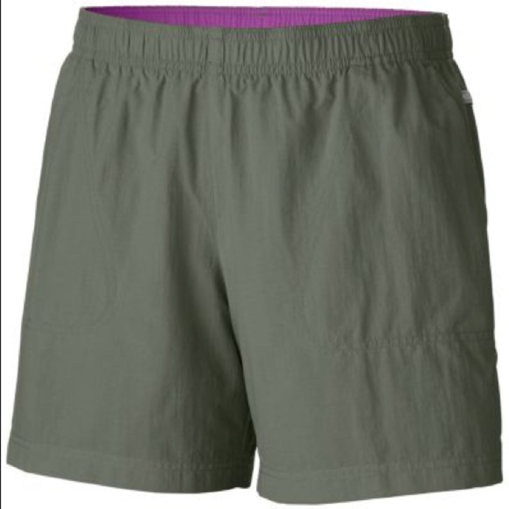 Columbia Army Green Sandy River Shorts